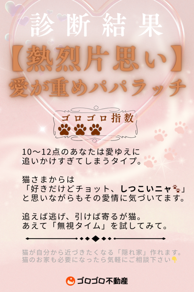 ゴロゴロ診断 結果サンプル